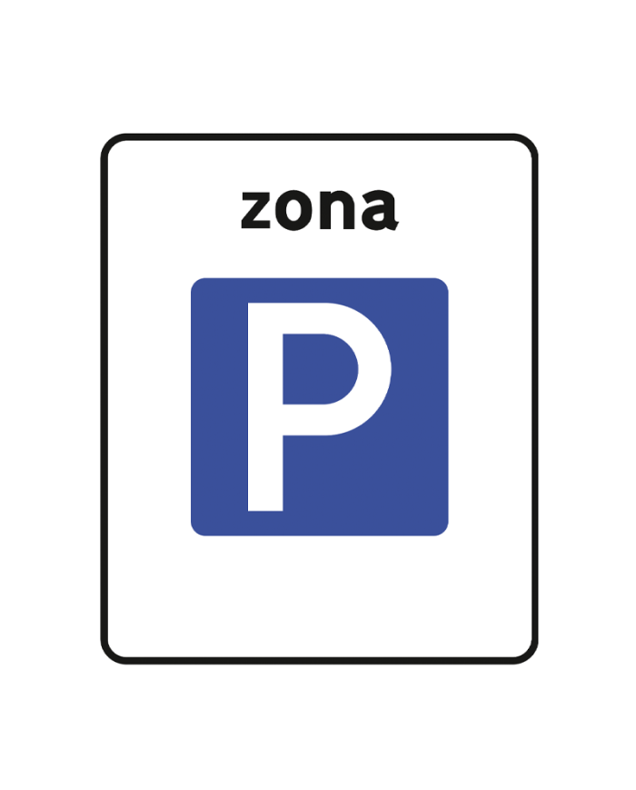 G1 - Zona de Estacionamento Autorizado Sinalização Rodoviária 