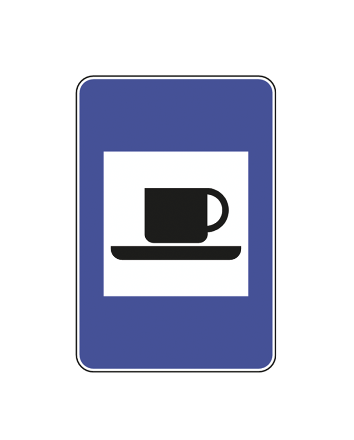 H19 - Café ou Bar Sinalização Rodoviária 