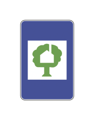 H16D - Turismo rural Sinalização Rodoviária 