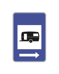 H14A - Parque de Campismo Sinalização Rodoviária 