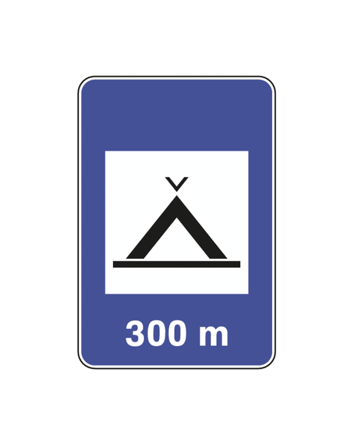 H14A - Parque de Campismo Sinalização Rodoviária 
