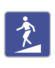 H8A - Passagem Desnivelada para Peões Sinalização Rodoviária 