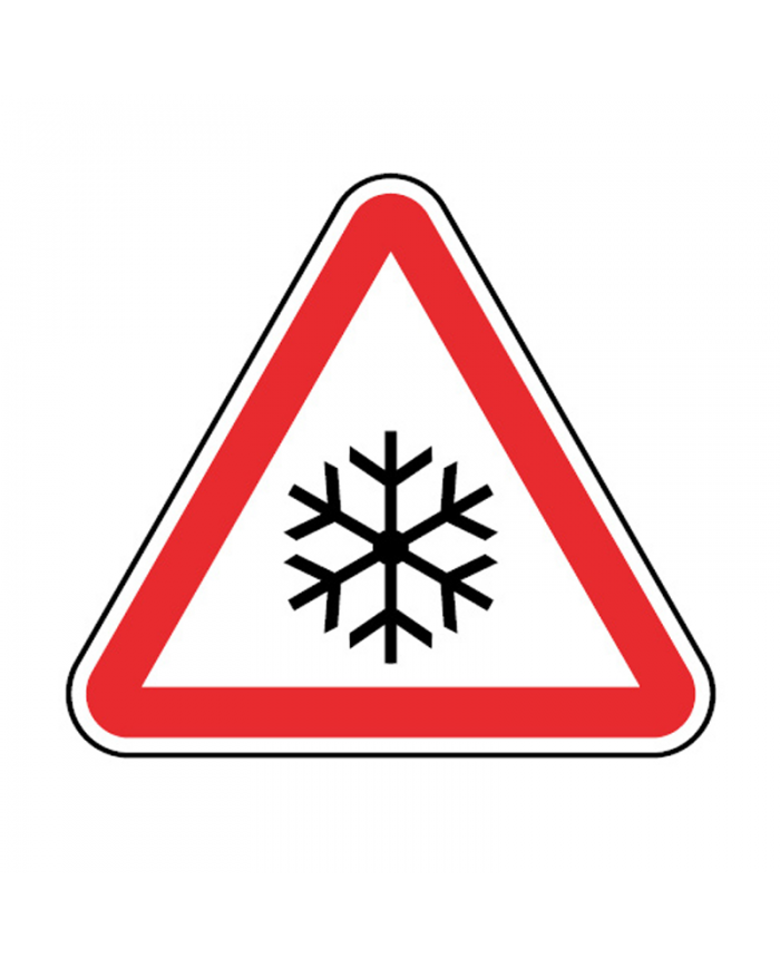 A11 - Neve ou Gelo Sinalização Rodoviária 