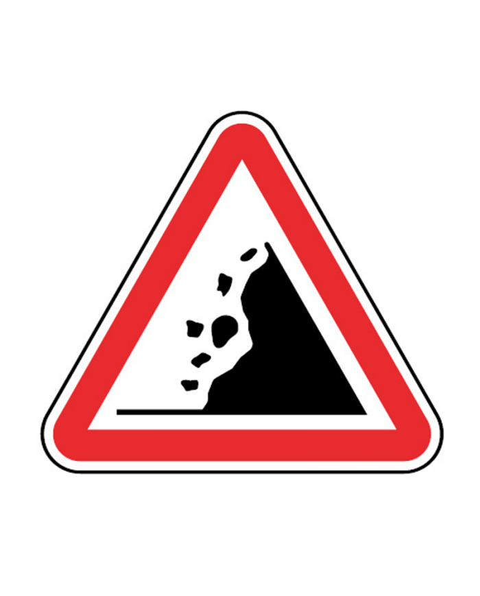 A9 - Queda de Pedras Sinalização Rodoviária 