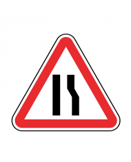 A4c - Passagem Estreita (Direita) Sinalização Rodoviária 