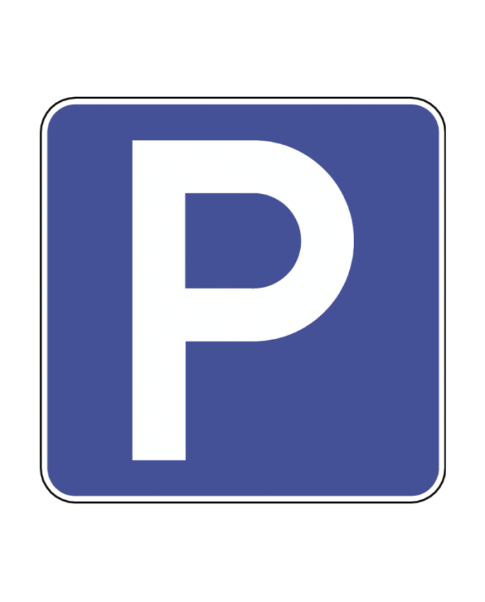 H1A - Estacionamento Autorizado Sinalização Rodoviária 