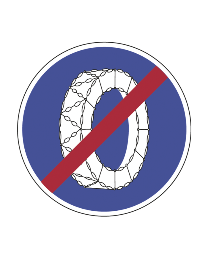 D15 - Fim da Obrigação de Utilizar Correntes de Neve Sinalização Rodoviária 