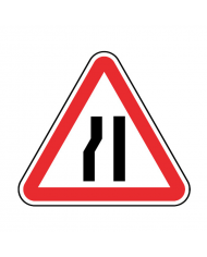 A4c - Passagem Estreita (Direita) Sinalização Rodoviária 