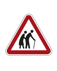 A16A - Passagem para Peões Sinalização Rodoviária 