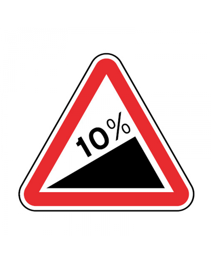 A3b - Subida de Inclinação Acentuada Sinalização Rodoviária 