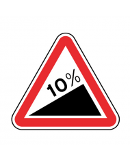 A3a - Descida Acentuada/Perigosa Sinalização Rodoviária 