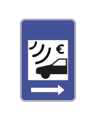 H44C - Lanço com Cobrança Eletrónica de Portagem Sinalização Rodoviária 