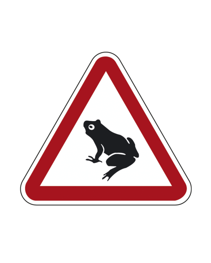 A19D - Anfíbios Sinalização Rodoviária 