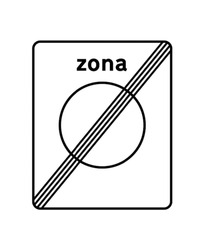 G9 - Fim de Todas as Proibições Impostas na Zona Sinalização Rodoviária 