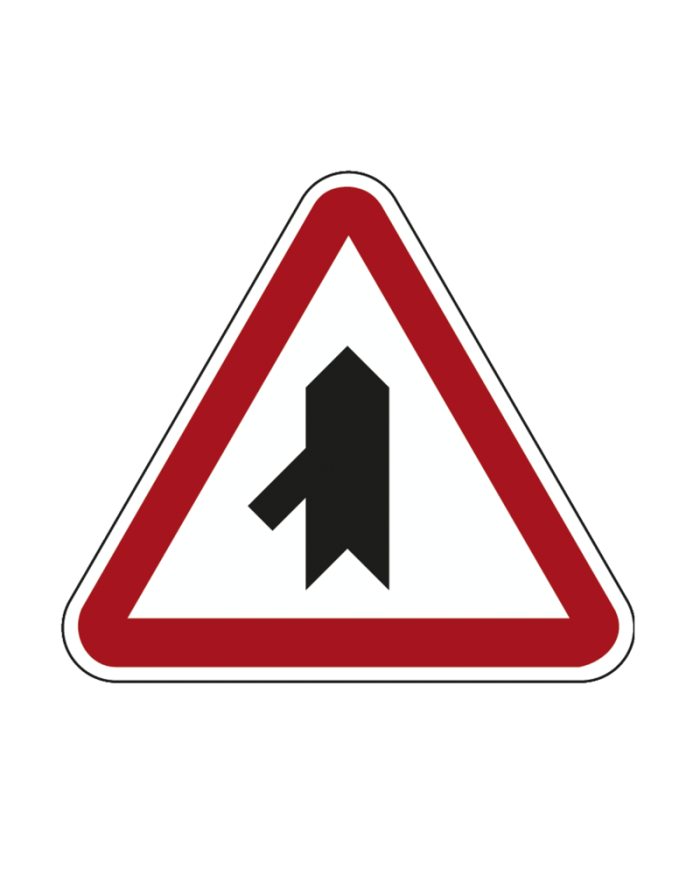 B9C - Entroncamento com Via sem Prioridade Sinalização Rodoviária 