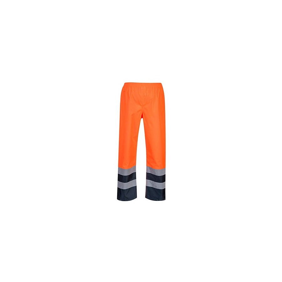 Two tone High Visibility Traffic Trousers S486