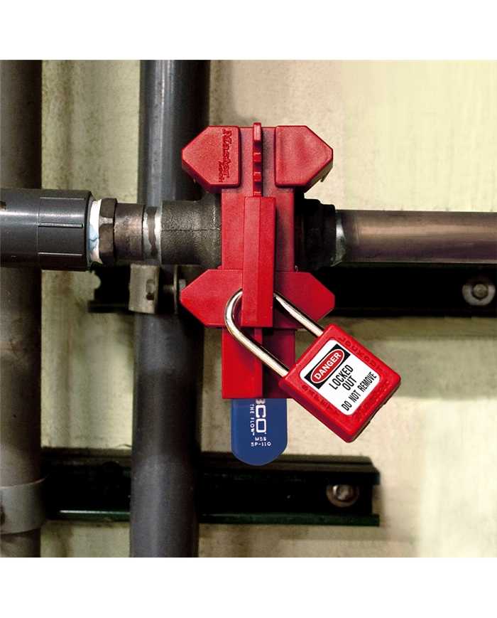 Bloqueador de Válvula Cadeados e Bloqueadores para Consignação 3514207010054 