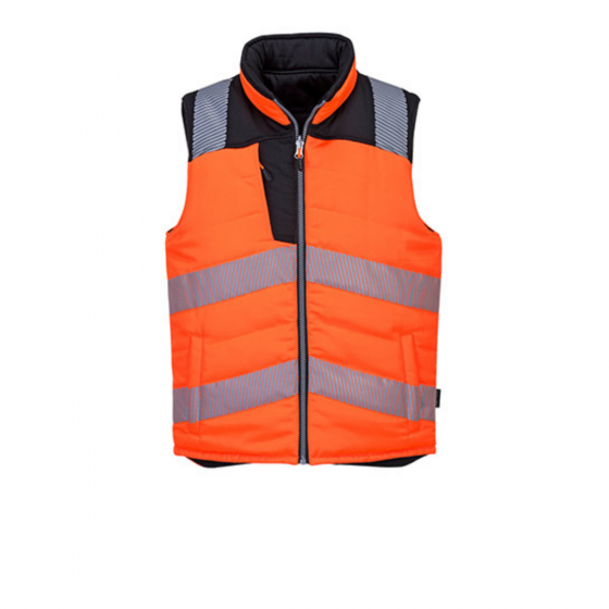 PW374 High Visibility Reversible Padded Vest