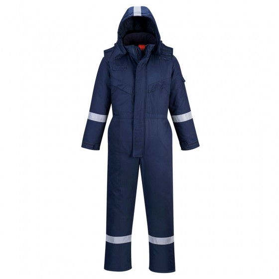Araflame Insulated Winter Coverall AF84 Navy