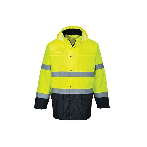 Lightweight Two Colour High Visibility Traffic Jacket S166
