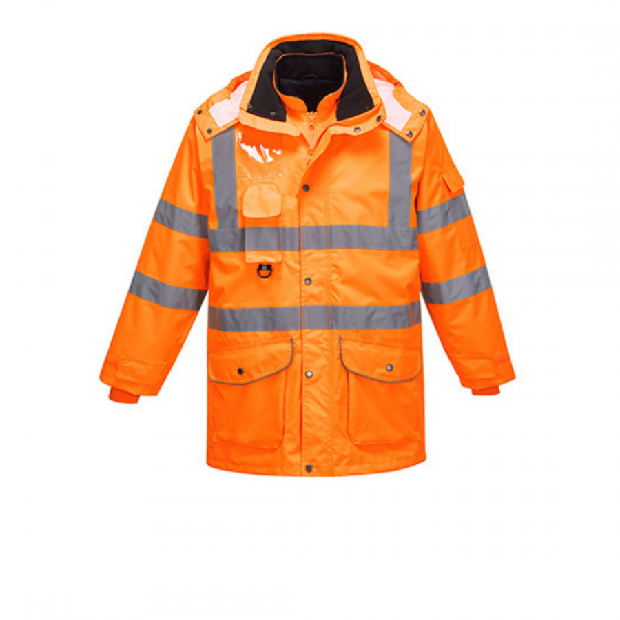Traffic 7-in-1 High Visibility Parka, RIS RT27