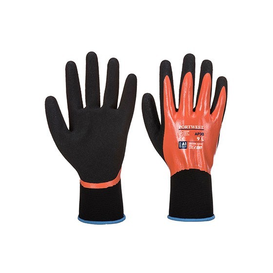 Dermi Pro Protective Glove - AP30 - Orange/Black