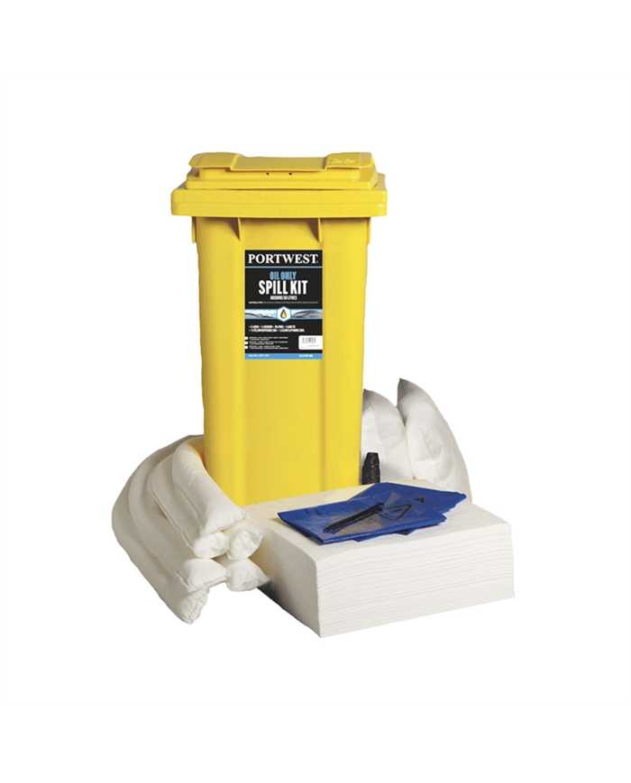 Kit Único para Óleo 120L Anti-Derrame Absorventes 5036108218998 