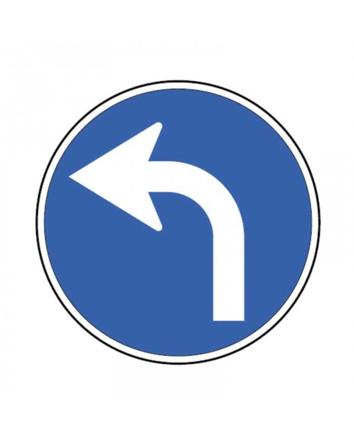 D1D - Sentido Obrigatório Sinalização Rodoviária 