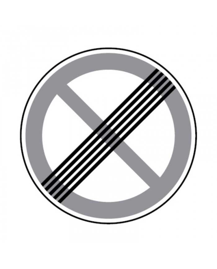 C21 - Fim de Paragem ou Estacionamento Proibidos Sinalização Rodoviária 