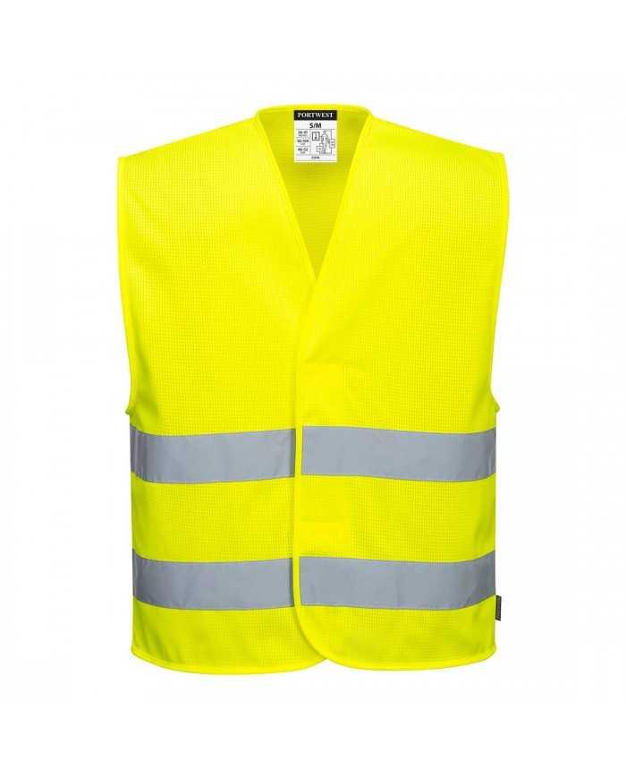 Colete Duas Faixas de Malha Alta Visibilidade Coletes 5036108316793 