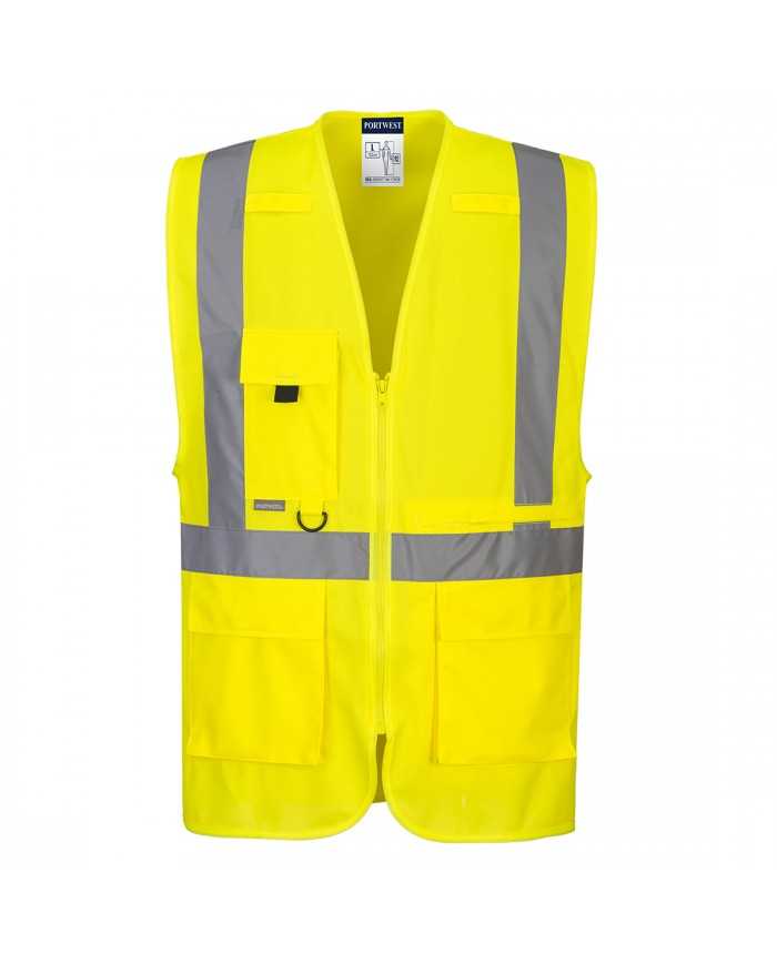 Colete Executivo Alta Visibilidade com Bolso Tablet Coletes 5036108351503 