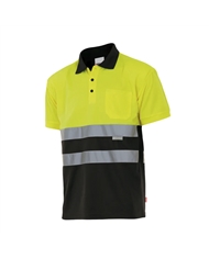 Polo Bicolor MC Alta Visibilidade Alta Visibilidade Polos 8434455379428 