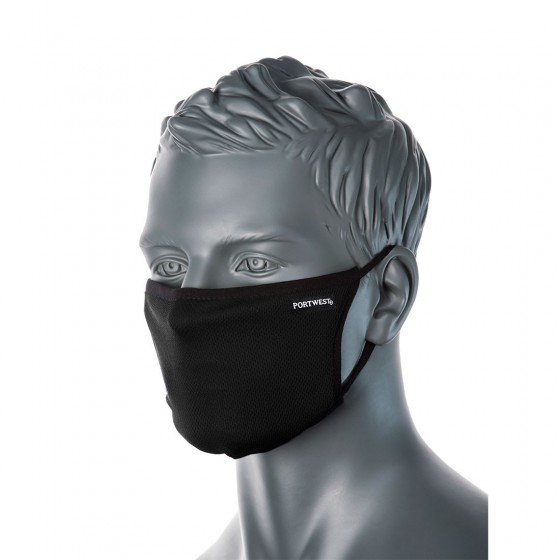 Máscara facial de tecido 3 camadas (Pk25) CC30 (Pack 25 unid.)