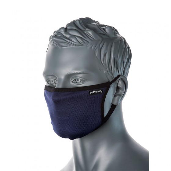 Máscara facial de tecido 3 camadas (Pk25) CC30 (Pack 25 unid.)