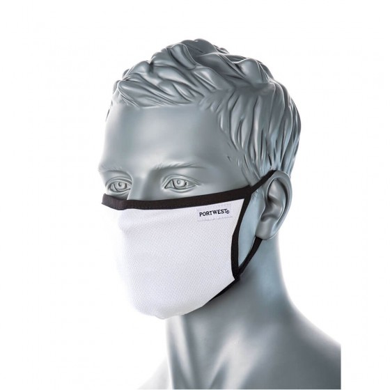Masque facial en tissu 3 couches (Pk25) CC30 (Pack 25 pcs.)
