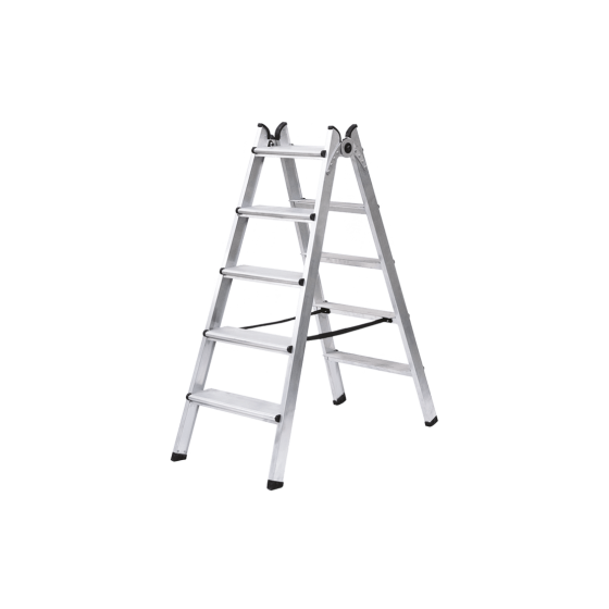 Double-sided stepladder