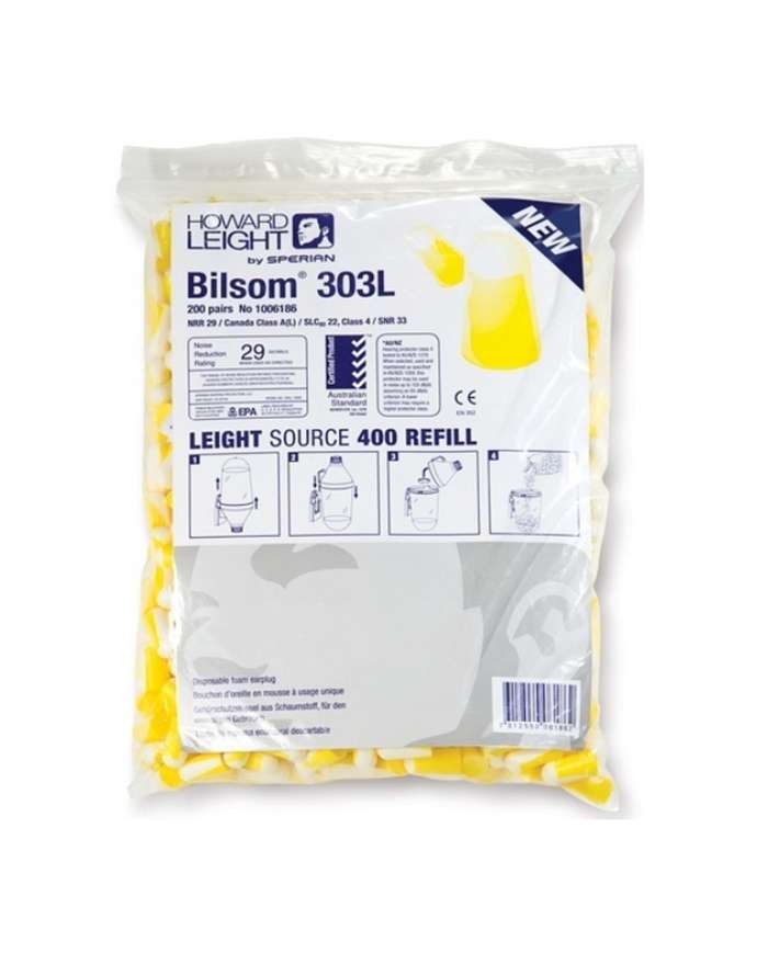 Tampão 303 Bilsomat Dispensor 100 Pares Tampões Auditivos 7312550302521 