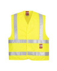 Colete FR Alta Visibilidade FARDAMENTO MULTINORM Ignífugo e Antiestático e Arco Elétrico 5036108204519 