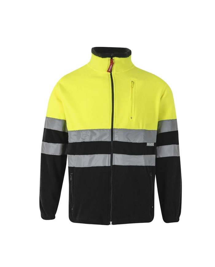 Casaco Polar Bicolor com 3 Bolsos Alta Visibilidade Alta Visibilidade Casacos 8434455378964 