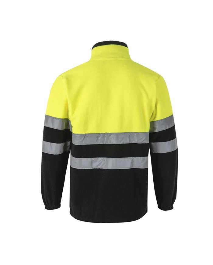 Casaco Polar Bicolor com 3 Bolsos Alta Visibilidade Alta Visibilidade Casacos 8434455378964 