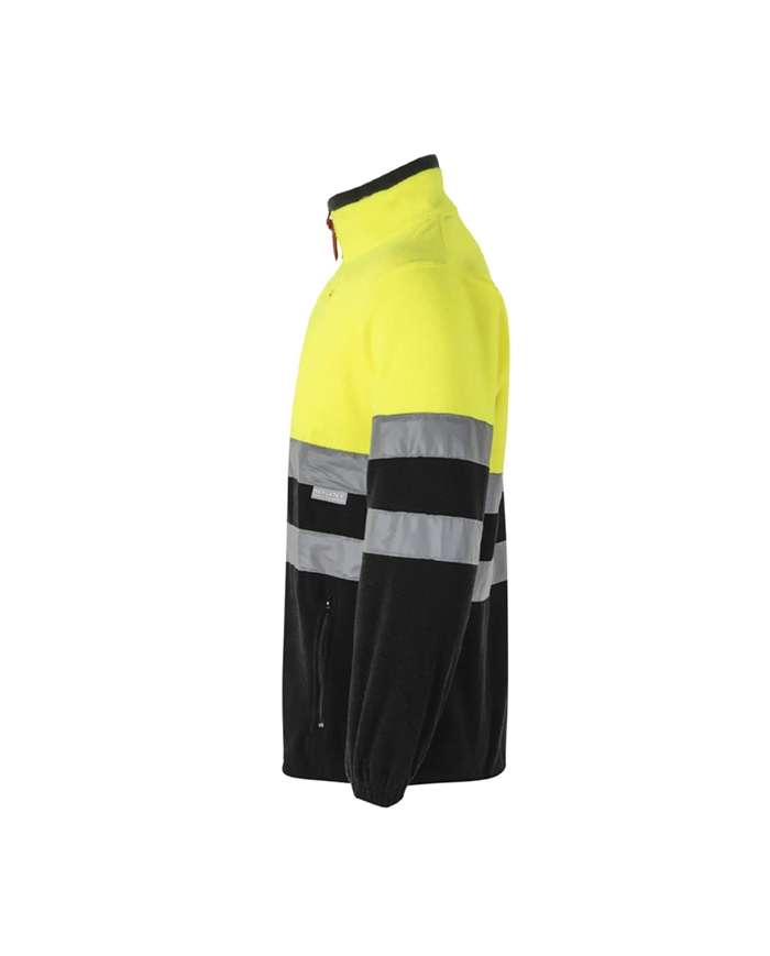 Casaco Polar Bicolor com 3 Bolsos Alta Visibilidade Alta Visibilidade Casacos 8434455378964 