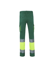 Calças Stretch Bicolor Alta Visibilidade Alta Visibilidade Calças 8434455551480 