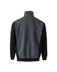 Sweatshirt Bicolor Meio Fecho Sweats 8434455521896 