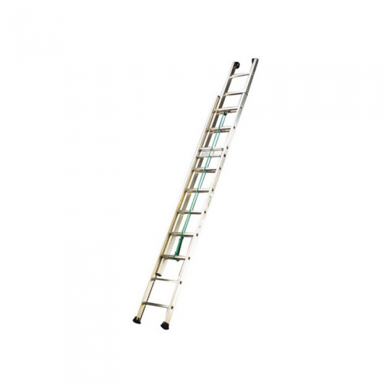 Extendable Double Ladder With Rope