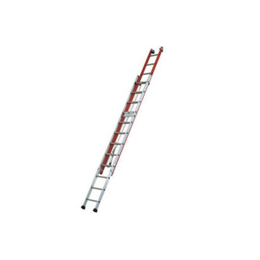 Escada Dupla Extensível ISOLEX Com Corda