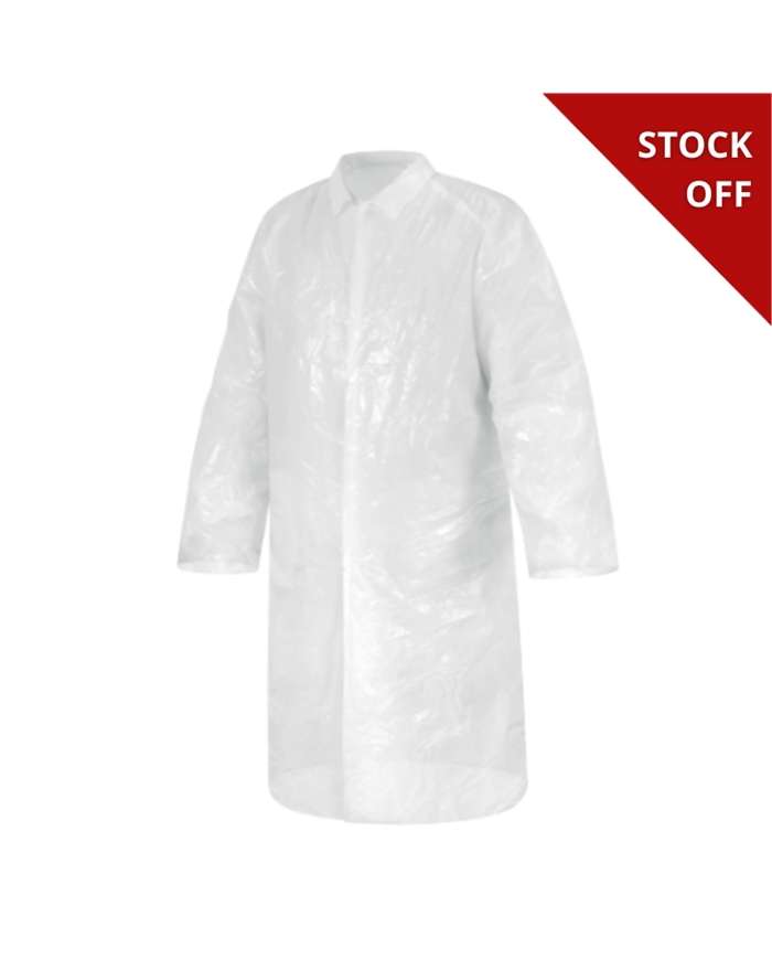 Bata Polietileno Cx 100 Descartável Descartável 3510021209254 