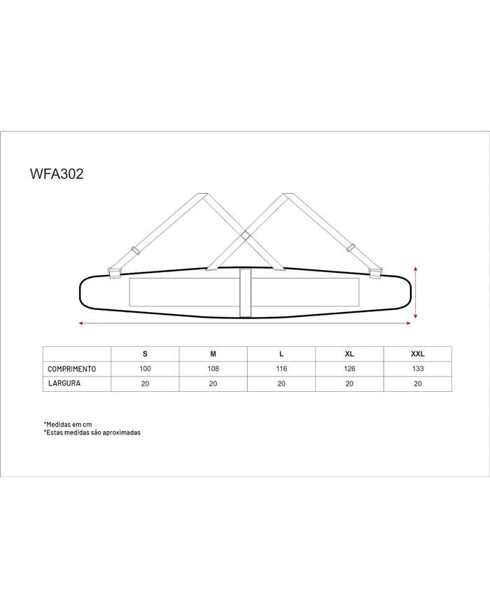 Cinta de Proteção Lombar com Suspensórios Cintas Lombares 3510174712229 