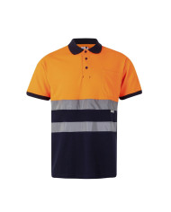 Polo Algodão Bicolor MC Alta Visibilidade Alta Visibilidade Polos 8434455510647 