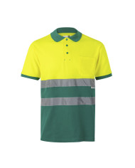 Polo Algodão Bicolor MC Alta Visibilidade Alta Visibilidade Polos 8434455510647 