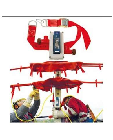 Capacete de Eletricista Secra Classe 2 HUBIX Equipamentos de Isolamento e Proteção BT 3510028403167 